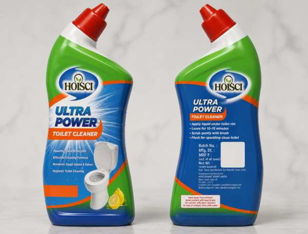 HOISCI Ultra Power Toilet Cleaner – Powerful Germ Protection