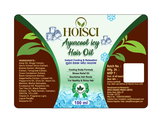HOISCI Ayurcool Icy Hair Oil