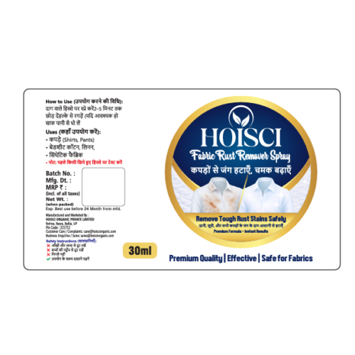 HOISCI Fabric Rust Remover Spray