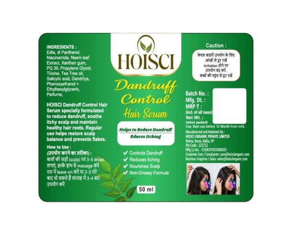 image (54) HOISCI Dandruff Control Hair Serum